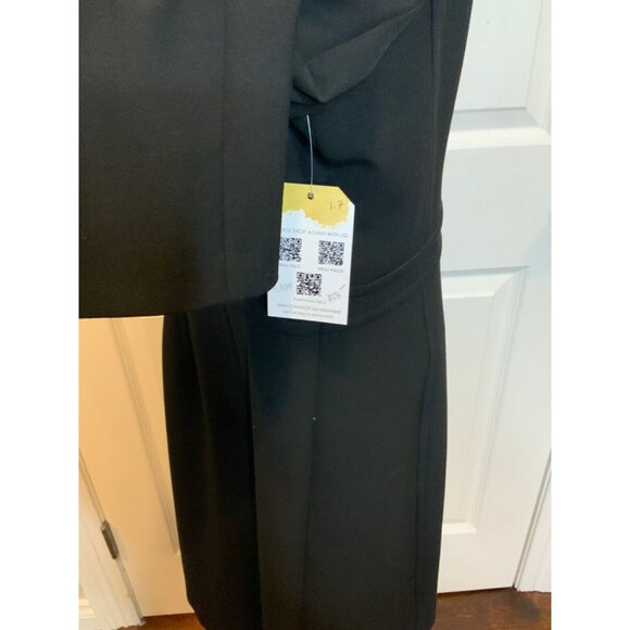 Hugo Boss Black Direne Short Sleeve Fit & Flare Dress, Size 10 - Picture 5 of 11